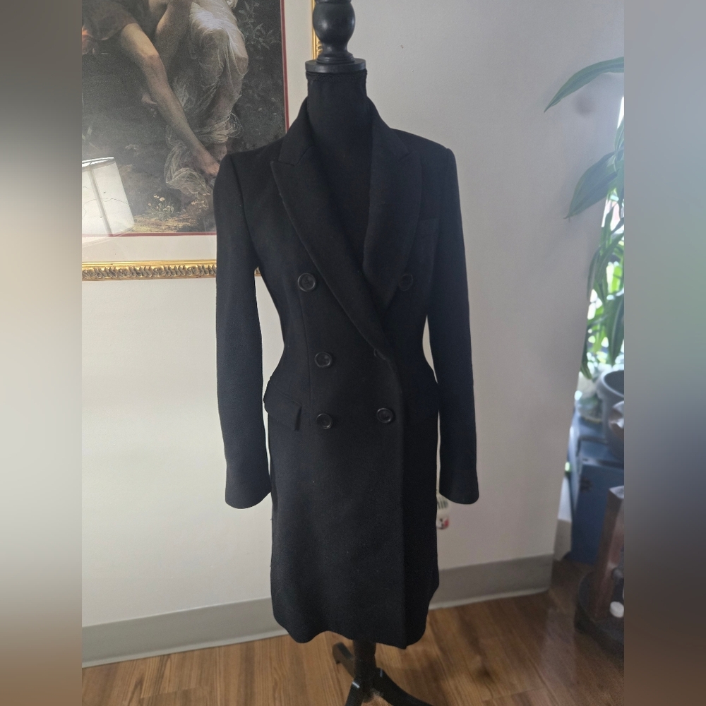 Zara Monteco Long Wool Jacket